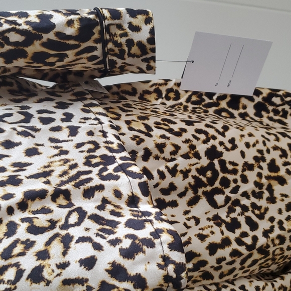 INC International Concepts Intimates Cheetah 🐆 Pajama Night ware - Picture 6 of 14